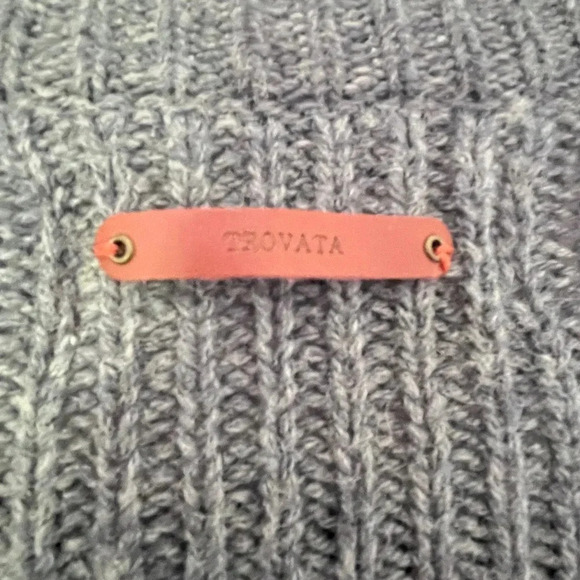 Trovata Long Gray Cozy Cardigan Sz M - Picture 2 of 4